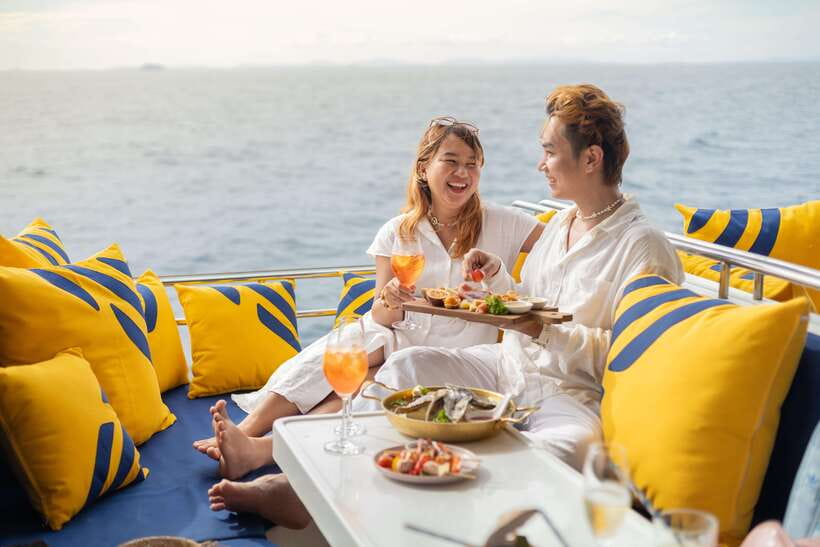 Krabi: Phi Phi Island Luxury Sunset Cruise by Meka Catamaran - Who should book this cruise?