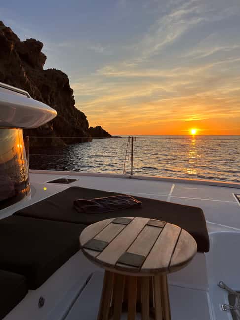 L'Île-Rousse, Corsica Catamaran Excursion: Agriates Sunset Aperitif - The 75-minute ride to the Agriates Desert