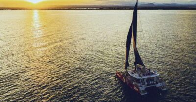 La Grande Motte: Camargue Sunset Catamaran Tour with a Drink
