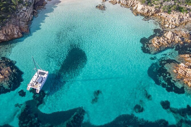 La Maddalena Archipelago Catamaran Day Tour - The catamaran, group size, and comfort