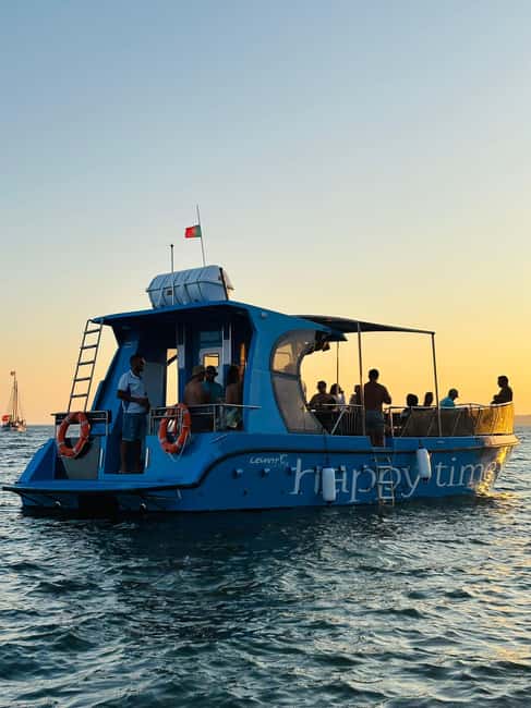 Lagos: Benagil Caves Catamaran Tour (2.5 hours) for the whole family - Leaving Lagos Marina beside the Portuguese caravel