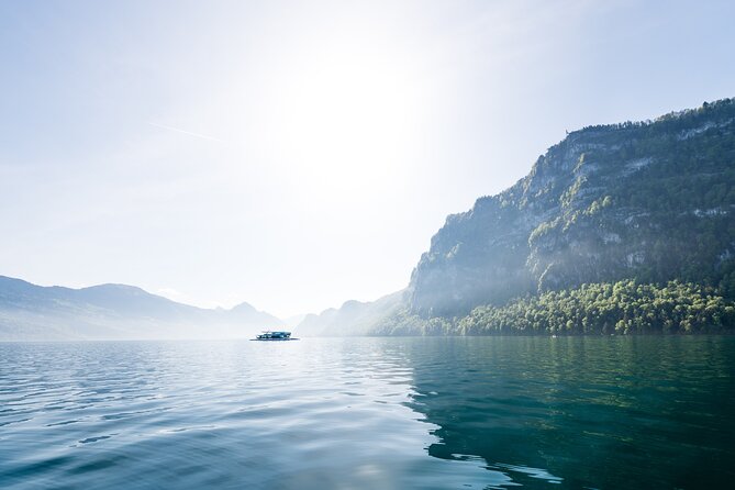 Lake Lucerne 1-Hour Catamaran Cruise - Leaving Lucerne from Landungsbrücke 3