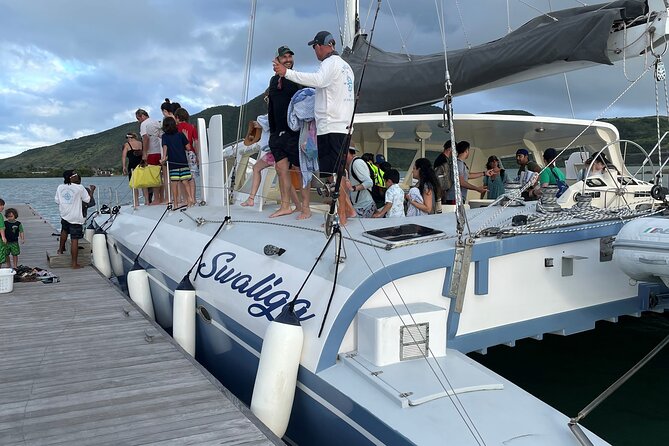 Leisure Full Day Catamaran (Blue, Aqua or LIC) - Snorkeling at Shitten’s Bay