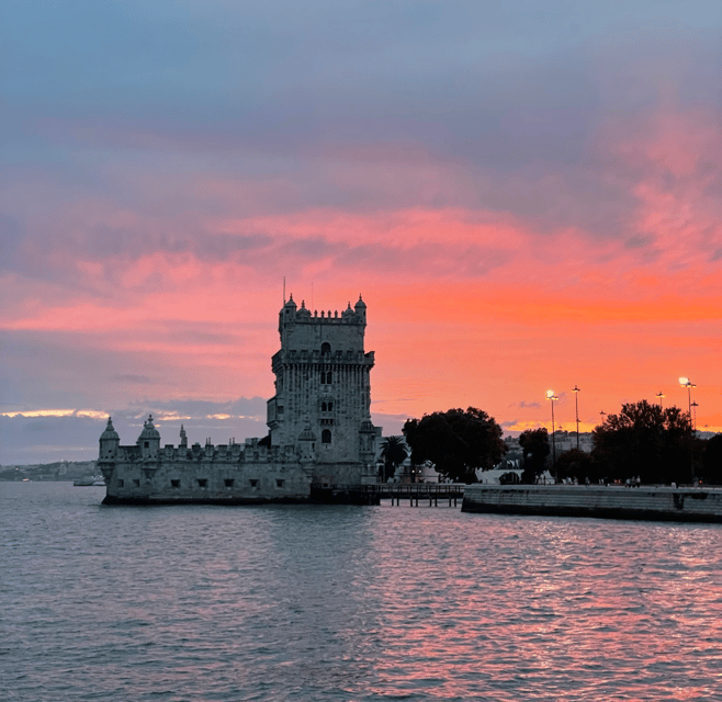 Lisbon: Private Luxury Catamaran Tour with Welcome Drink - The catamaran, crew, and onboard mood
