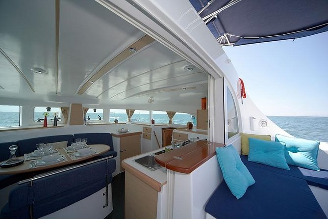 Lisbon Sailing Catamaran Public Cruise with drinks - Meeting at Alcântara and getting aboard