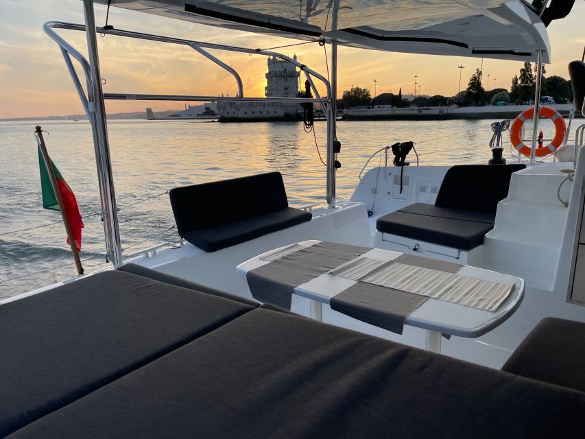 Lisbon: Sunset and Wine Luxury Catamaran Cruise - The Tagus turns into Lisbon’s viewing platform