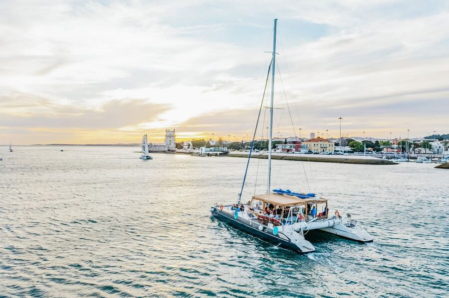 Lisbon: Sunset Catamaran Boat Tour with Music and Drinks - Is $26 good value?