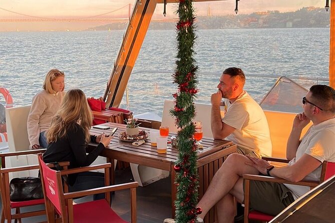 Lisbon: Sunset Catamaran Boat Tour with Music and Drinks - The Champalimaud Foundation and Belém waterfront