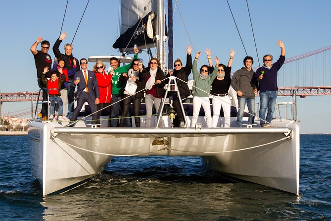 Lisbon: Sunset Cruise With Drinks on Spacious Yacht - The crew and the tone onboard