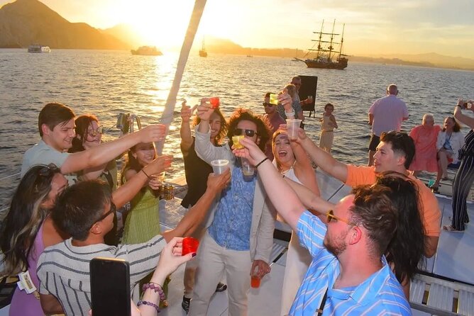 Los Cabos Catamaran Cruise with Open Bar & Light Snack - Guacamole, Chips, and Salsa, Not Dinner