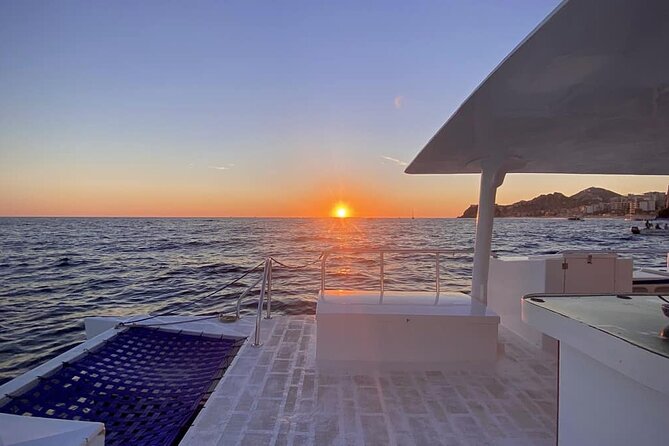 Los Cabos Catamaran: Iconic Sunset Cruise with Drinks & DJ - Meeting point changes can spoil a good evening