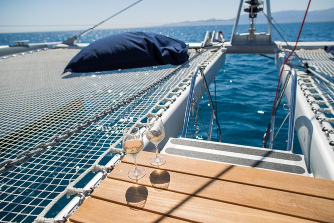 Lounge Catamaran SODADE Half-Day (Adults Only) - Drinks, snacks, and the floating pool
