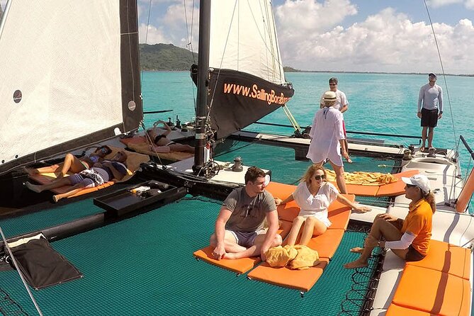LUXURY Catamaran Bora Bora : Sailing, Snorkeling & Floating Bar - What the $327.95 price includes