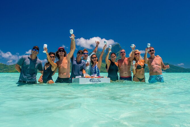 LUXURY Catamaran Bora Bora : Sailing, Snorkeling & Floating Bar - Timing, weather, and cancellation details