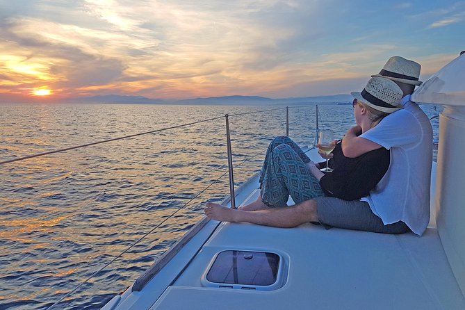 Luxury Catamaran Cruise from Athens with Traditional Greek Meal and BBQ - A sea day built around comfort