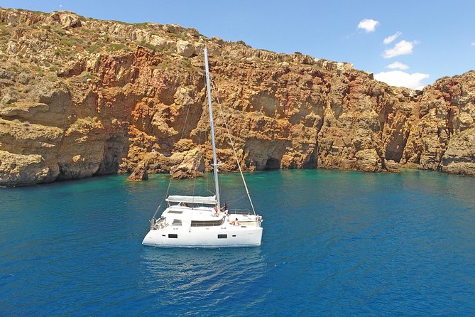 Luxury Catamaran Cruise from Athens with Traditional Greek Meal and BBQ - Choosing lunch or sunset dinner