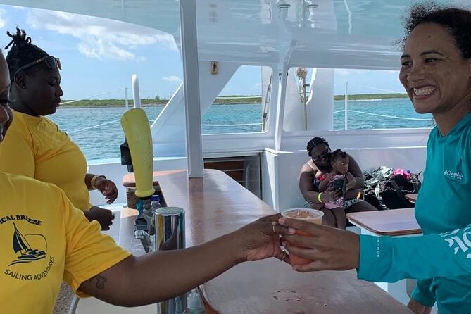 Luxury Catamaran Cruise: Sip, Sail, Snorkel, and Swim with Pigs! - A six-hour Bahamas day built around the water