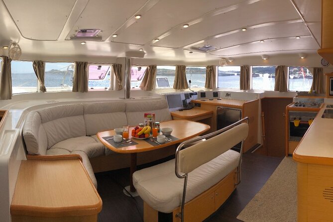 Luxury catamaran from Porto Rafael-Palau to the Maddalena Archipelago - Budelli’s Pink Beach is a view, not a landing