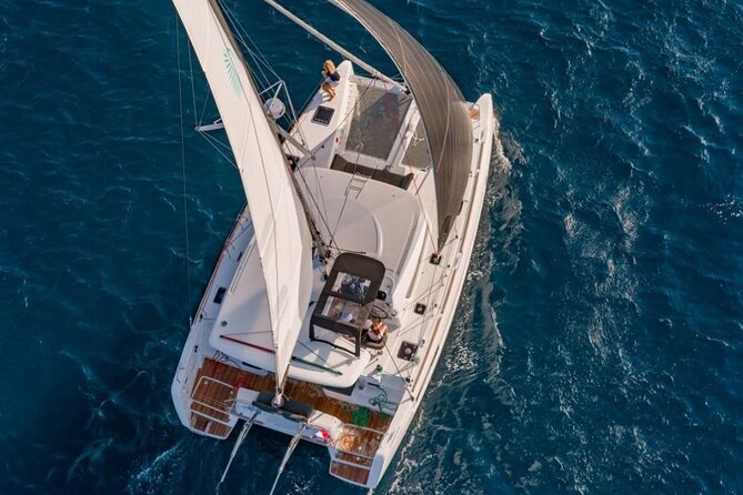 Luxury Catamaran in the Maddalena Archipelago from PALAU - Santa Maria and the Manto della Madonna