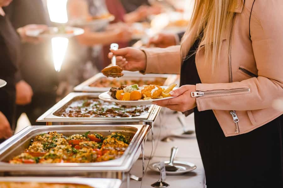 Luxury Catamaran Lunch Cruise with Deluxe Buffet - Lunch with the Harbour moving past your window