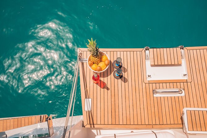 Luxury Catamaran Morning Semi-Private & Greek Gastronomy Athens - A Small Catamaran Instead of a Crowded Boat