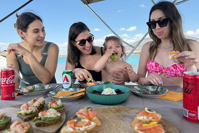Luxury Catamaran Morning Semi-Private & Greek Gastronomy Athens - Swimming, Snorkeling, and Stand-Up Paddleboarding
