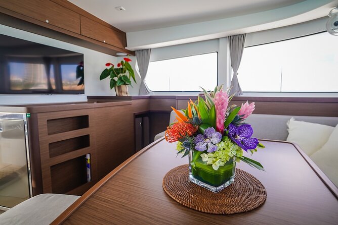 Luxury Catamaran Private Charter in St. Maarten/St. Martin - The Food and Drink Package