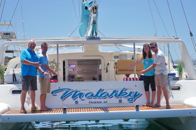 Luxury Catamaran Sailing Charter of San Diego - Food, drinks, and onboard comfort
