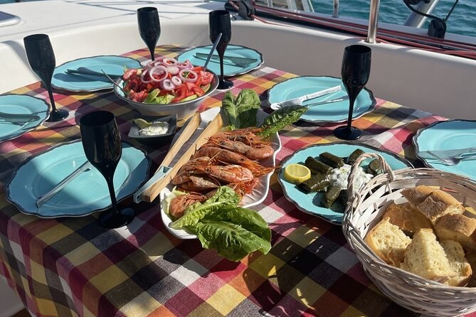 Luxury Catamaran Semi private cruise with meals & drinks and transportation. - Who will enjoy this Mykonos catamaran cruise?