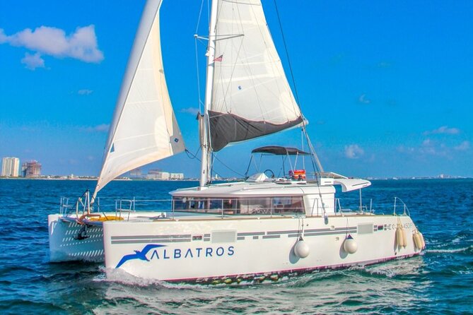 Luxury Catamaran Tour to Isla Mujeres with Transportation - Marina Albatros: arrive early and get settled
