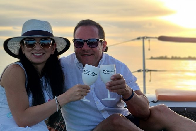 LUXURY PRIVATE Catamaran Bora Bora : The Sunset Escape - Drinks, rum punch, and sunset snacks