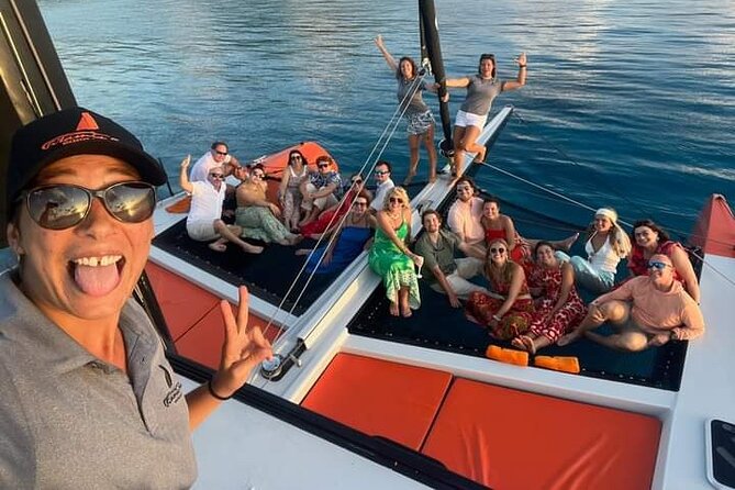 LUXURY PRIVATE Catamaran Bora Bora : The Sunset Escape - Hotel pickup makes the evening easier
