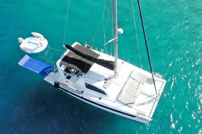 Luxury Sailing catamaran charter in Cabo San Lucas all inclusive - Cabo Bay, Pelican Rock, and Balconcito Beach