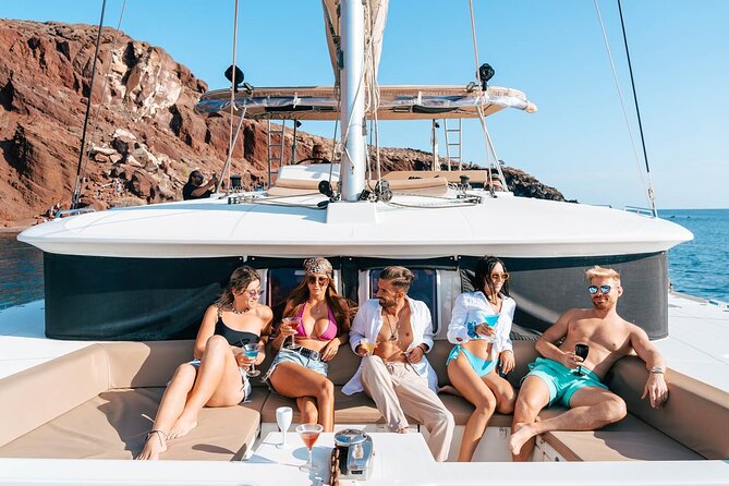 Luxury Santorini Catamaran Cruise: Lunch, BBQ, Drinks, Transfers - Why this Santorini cruise is worth considering
