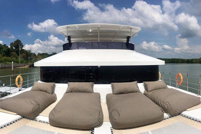 Luxury Sunset Cruise at Krabi's Coastlin with Power Catamaran - Sunset, snacks, and dinner on the upper deck