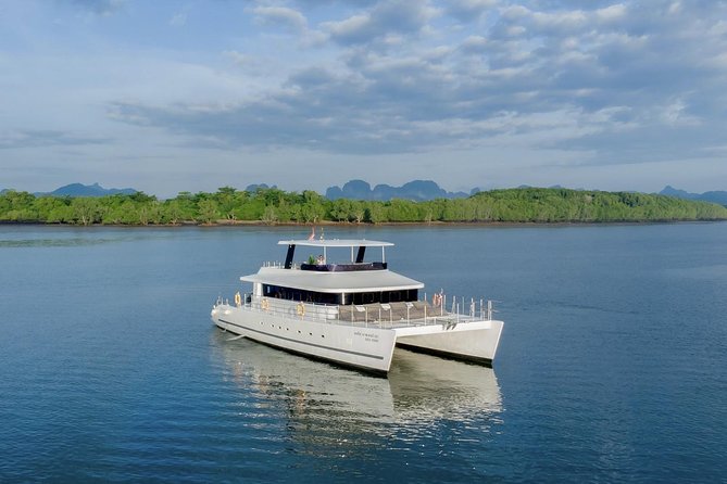 Luxury Sunset Cruise at Krabi's Coastlin with Power Catamaran - What the $77.26 price gets you