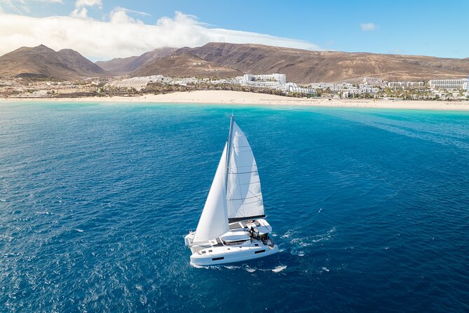 Magic Dreams Luxury Catamaran in Fuerteventura - Setting Sail From Marina Jandía at 10:00