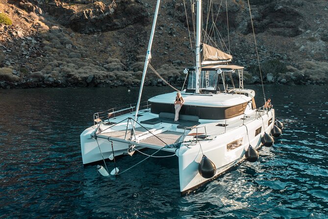 Majestic Catamaran Caldera Cruise with Snacks, Meal & Drinks - Why a Santorini catamaran cruise is worth your time