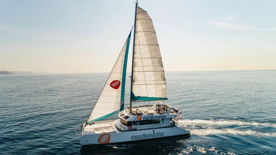 Malaga: Catamaran Sailing Cruise with Swimming & Optional DJ - Choosing between a calm cruise and a DJ departure