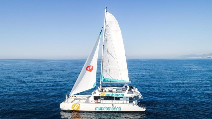 Malaga: Catamaran Sailing Trip with Sunset Option - Cava, music, and the optional light show