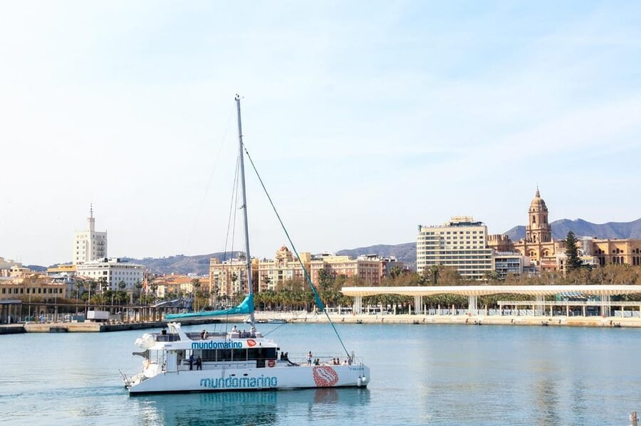 Malaga: Catamaran Sailing Trip with Sunset Option - What the 1 to 1.5 hour route gives you