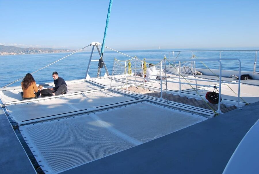 Malaga: Catamaran Sunset or Night Cruise w/ Live DJ & Drink - Cava, cocktails, and the onboard bar