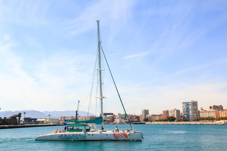 Malaga: Sailing Catamaran with Swimming and Paella Lunch - Clean boat, friendly crew, and a relaxed mood