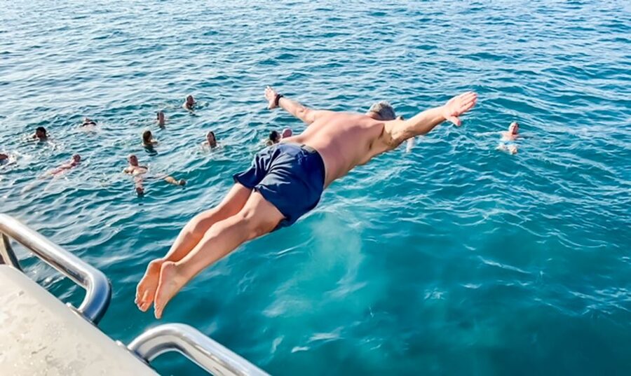 Málaga: Scenic Catamaran Cruise - Bow nets, shaded decks, and the best place to sit