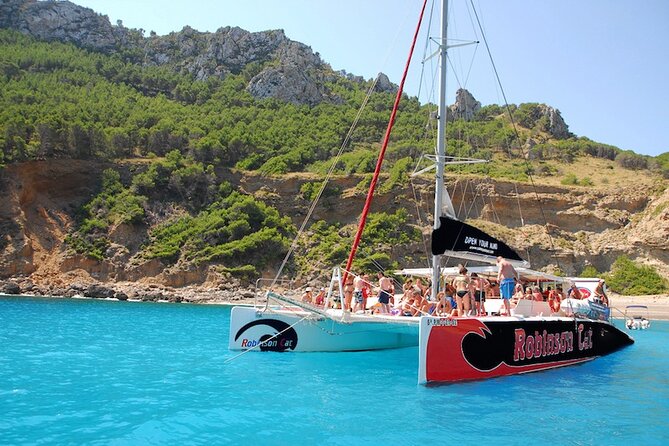 Mallorca Catamaran Tour in the Bay of Pollensa - Formentor Beach, the main shore visit