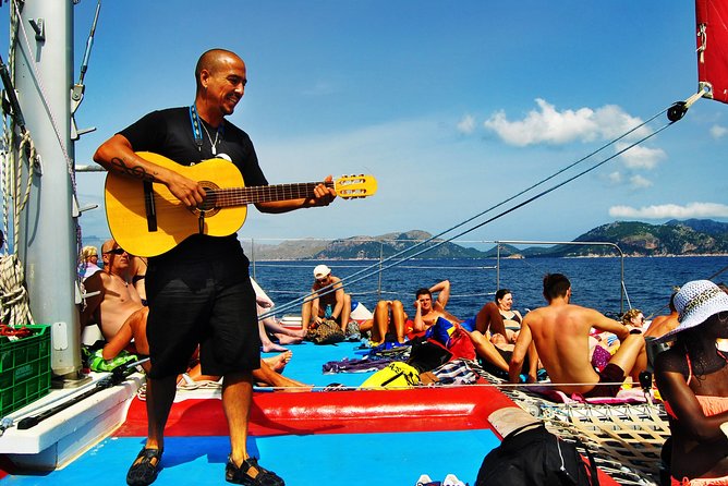 Mallorca Catamaran Tour in the Bay of Pollensa - Swimming, snorkeling, and paddleboarding