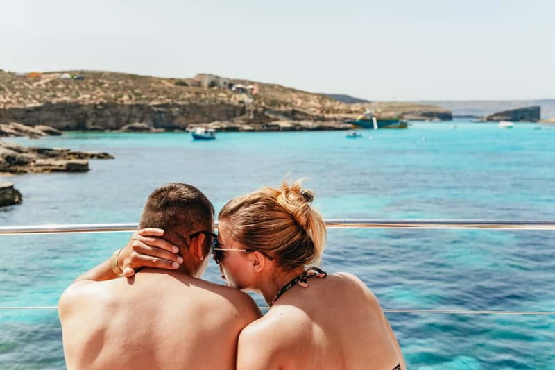 Malta: Blue Lagoon, Beaches & Bays Trip by Catamaran - Music, Cocktails, and the Social Mood