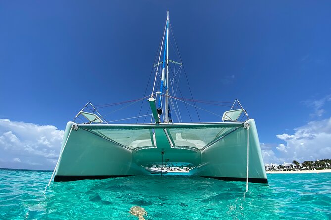 Mambo Sail Catamaran to Rendezvous Bay Anguilla - Walking the two miles after lunch