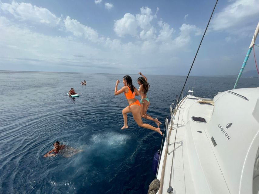 Marbella: Group Dolphin Watching Catamaran Tour with Snacks - Should you book the Marbella catamaran cruise?