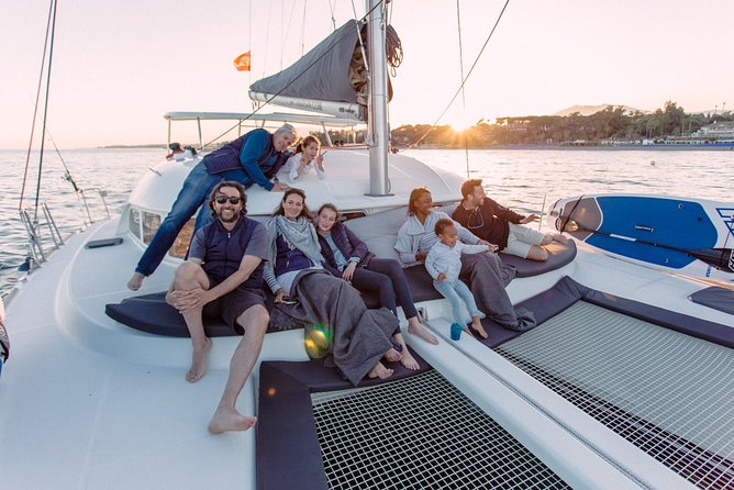 Marbella Small Group Catamaran with Dolphin Watching - The crew and the feel on board